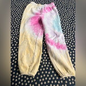 🌈 Sugar & Jade Girls Tie-Dye Joggers – Size Small (8)